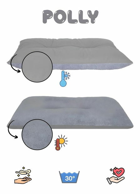 Peliešok pre domáce zviera Polie (sivá)