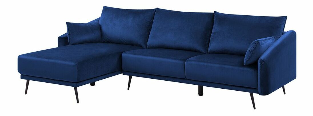 Rohová sedačka Yrso (modrá) (L)