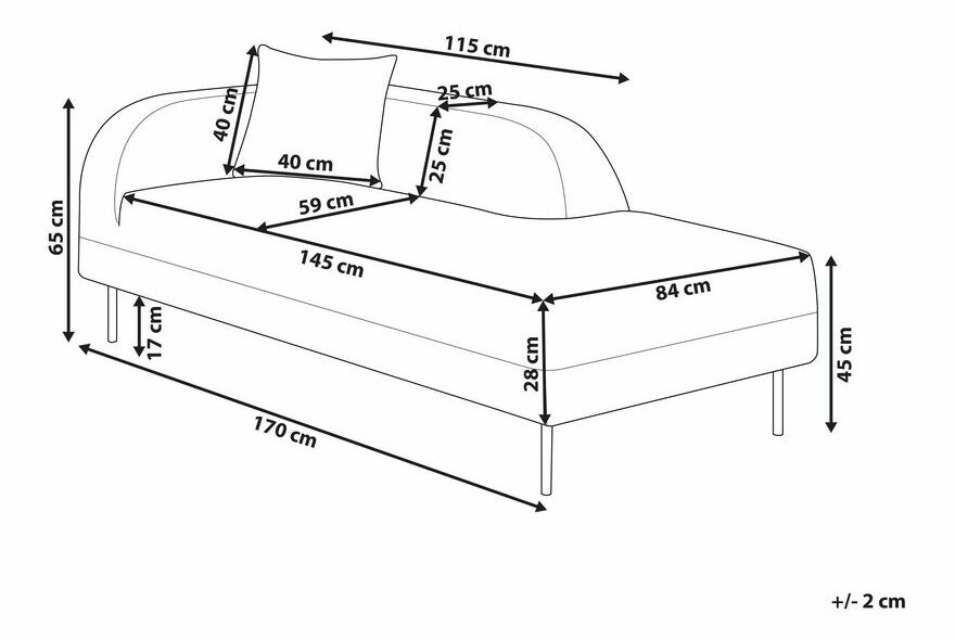 Leňoška Chateau (oranžová)
