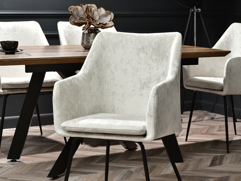 Jedálenská stolička Duplica (zlatá)