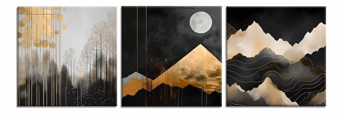 Obraz Faha 17 (viacfarebné) (3 kusy)