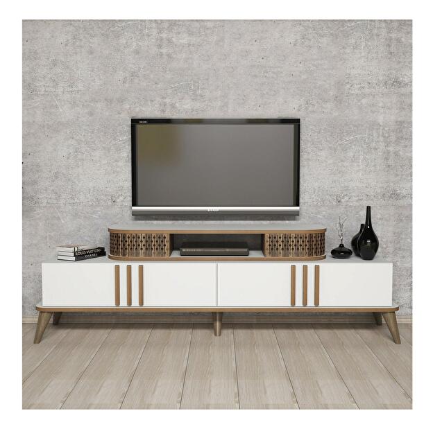 Mobilier living Lamele 2 (alb) 