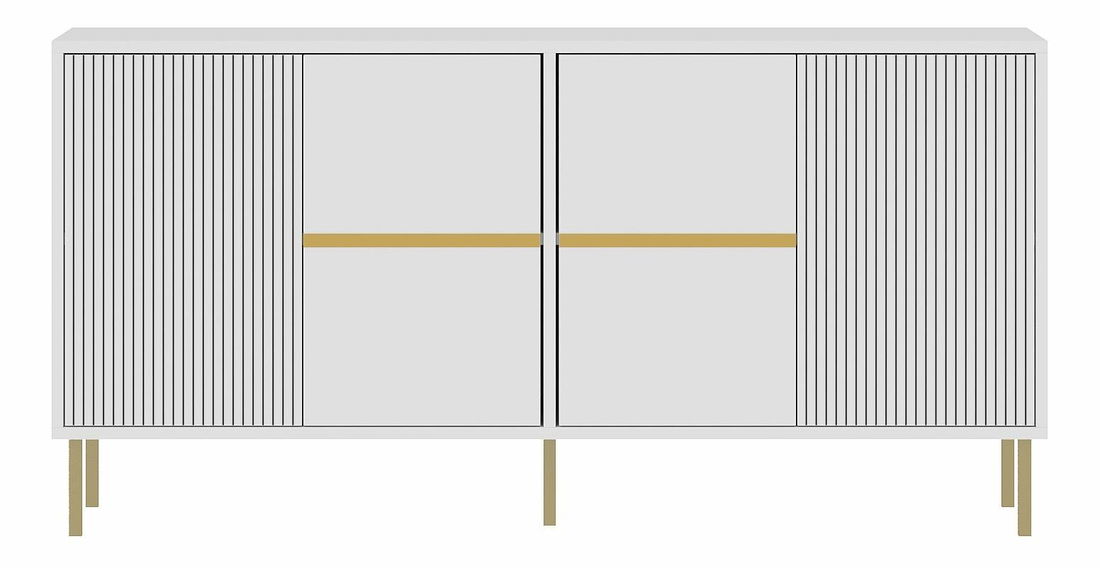 Komód Nendira (fehér) 