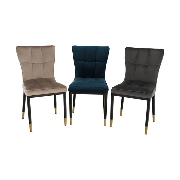 Scaun de sufragerie Dopey (bej + negru)