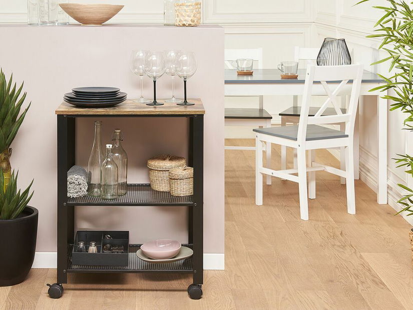 Állólámpa Rabalux Anastasia 2633 (króm + barna)