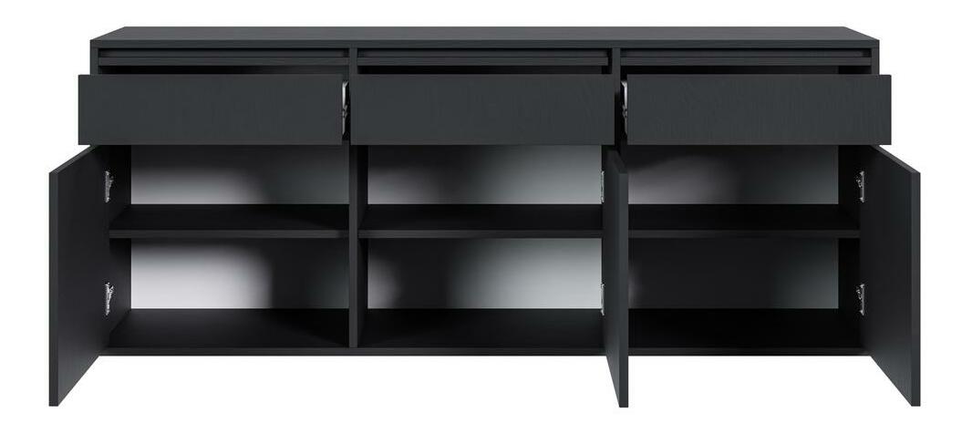 Komoda Evane E5 (crna)
