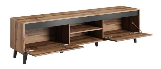 TV asztal Nell (fekete + antracit)