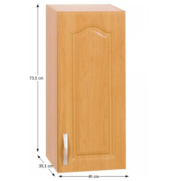 Dulap superior de bucătărie Leite MDF klasik W40/D arin (D)