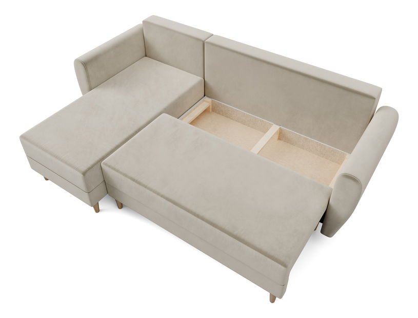 Rohová sedačka Paladio (béžová) (L)