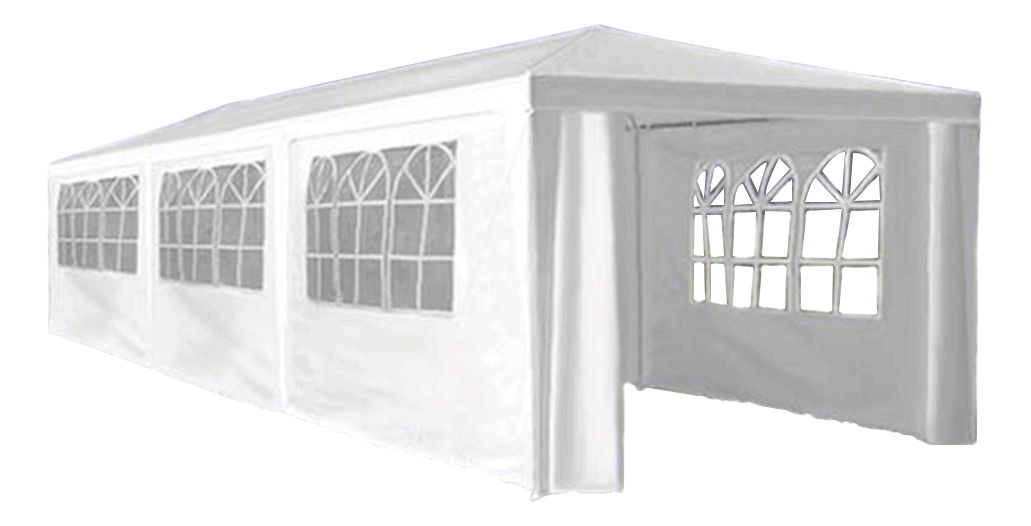 Cort pentru distracții de grădină (3x9 m) Mohite (alb)