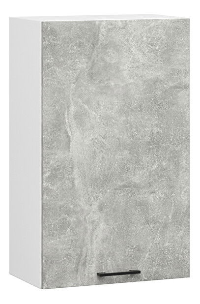 Felső konyhaszekrény Organo W 50 (fehér + beton)