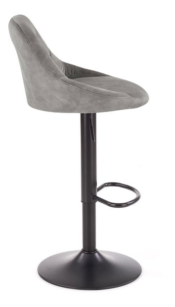 Barska stolica Henrietta (siva + crna)