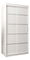 Ruhásszekrény 120 cm Verika 1 120 (fehér)