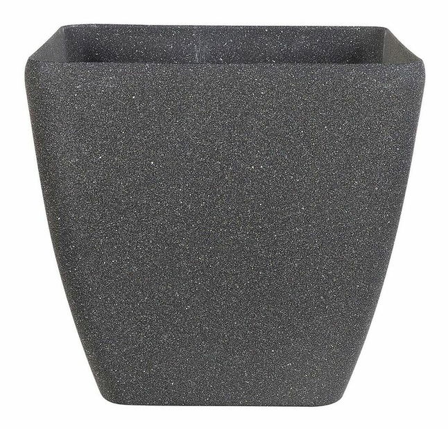 Kvetináč ZONS 34x34x34 cm (sklolaminát) (sivá)