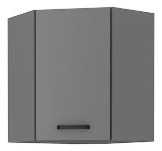 Dulap inferior de bucătărie de colț Nesia 58x58 GN-72 1F (Antracit)