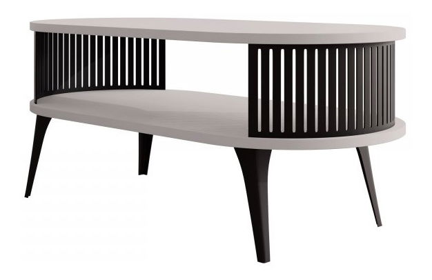 Dohányzóasztal Mezanoa (fekete + kasmír)