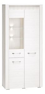 Dulap cu rafturi Catarina 4 (Alb)