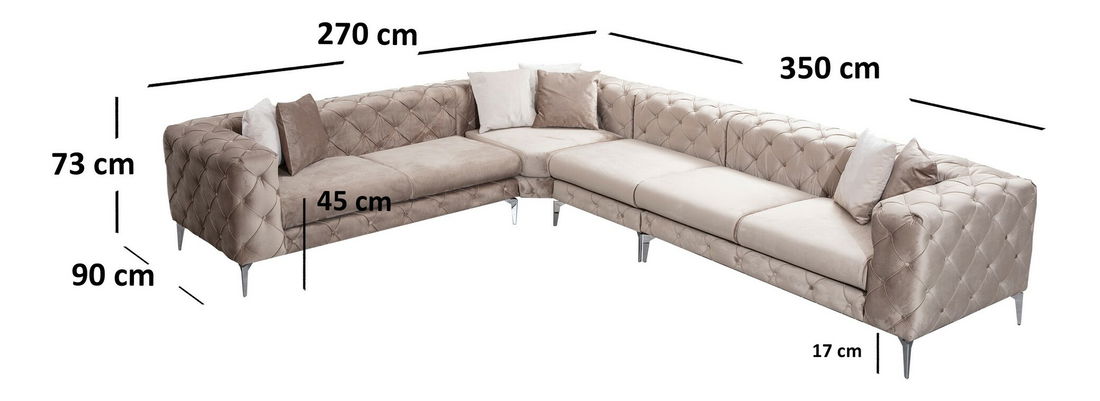 Colțar Collo (maro) (S)