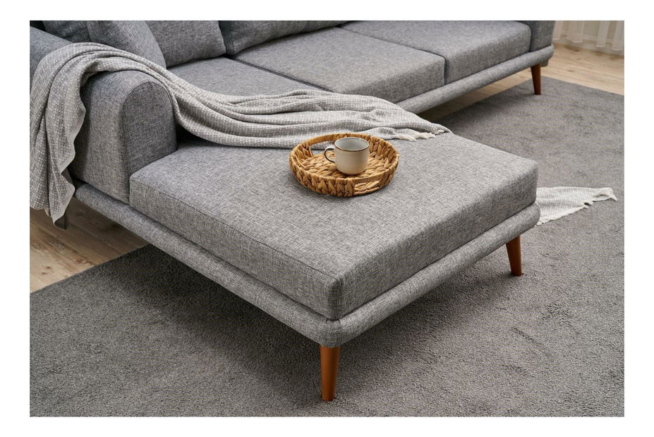 Kutna garnitura Sorenella (L) (siva)