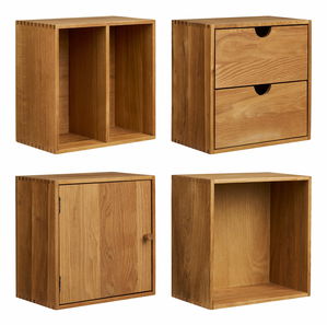 Set de 4 rafturi Tianora 7 (natural)