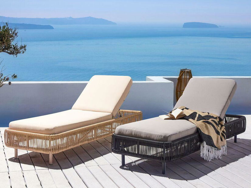 Șezlong Osiza (gri)