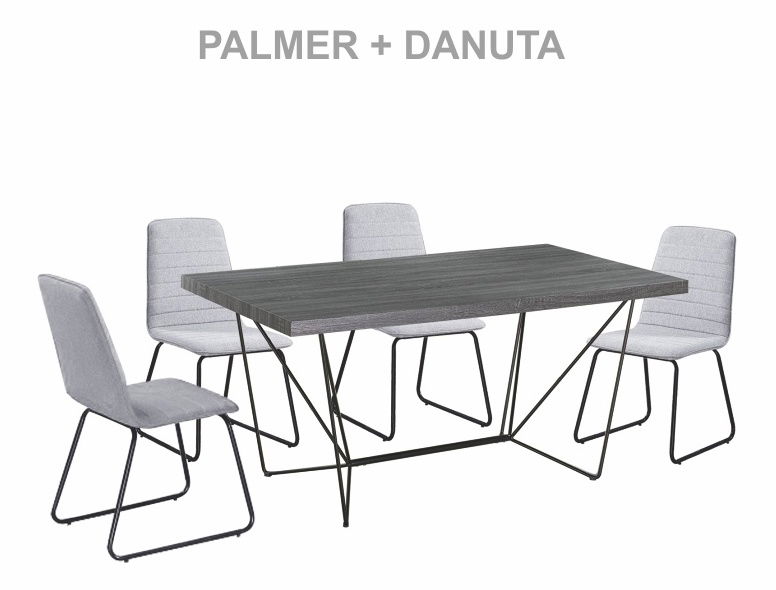 Masă de sufragerie Peggy (pentru 6 persoane)