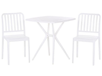 Set mobilier de balcon Sinnamon (plasticic Alb) 