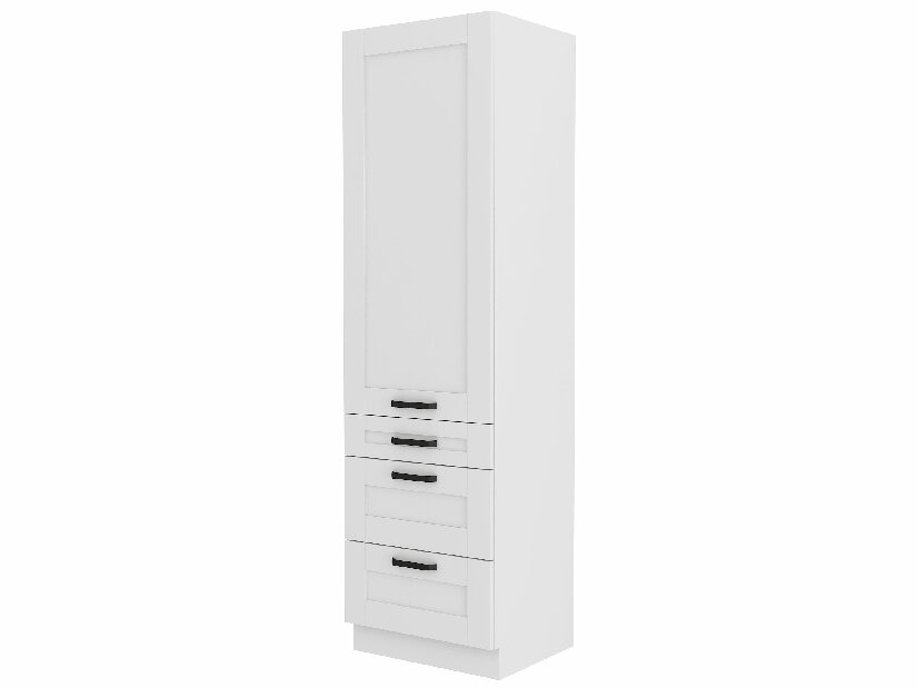 Dulap de bucătărie pentru alimente Lucid 60 DKS 210 3S 1F (alb + alb)