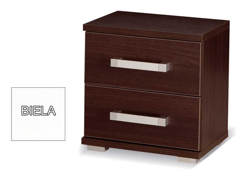 Nočný stolík Manton M26 (biela) *výpredaj