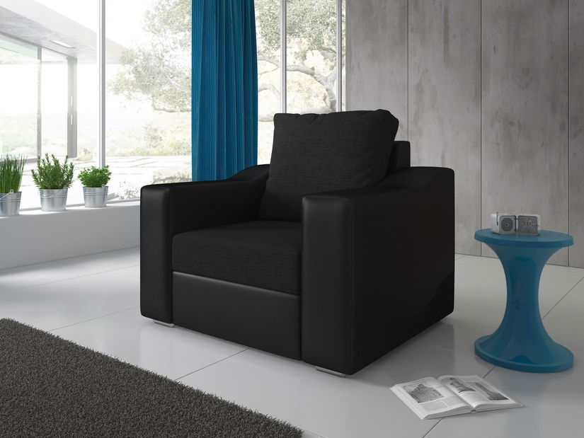 Kreslo Wisteria (čierna)