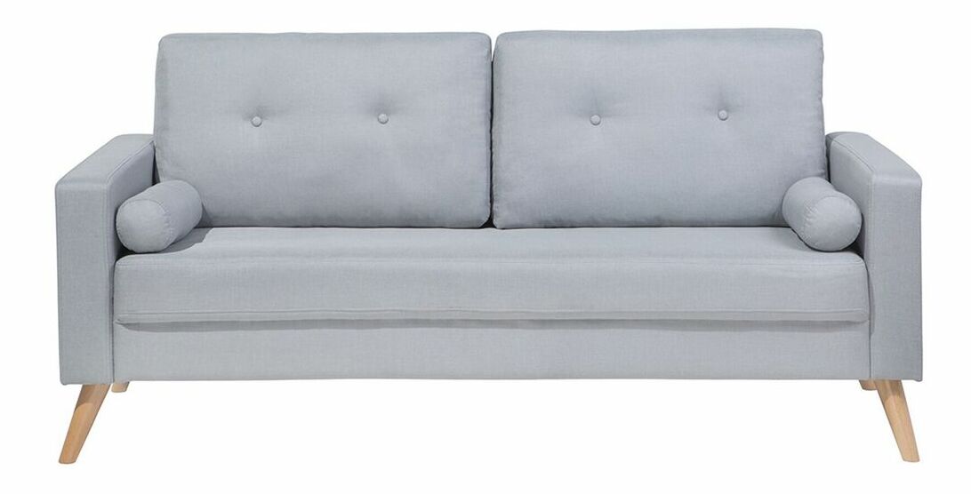 Pohovka dvojsedačka KALEMA (svetlosivá)