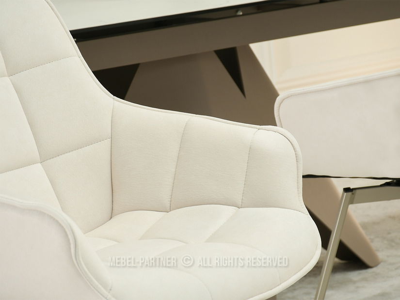 Scaun sufragerie Antiguas (crem + bej)