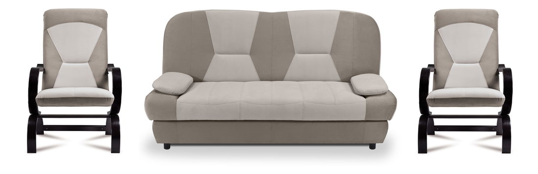 Sedacia súprava BRW Gregor S 3K 2X Gregor II ES (béžová)