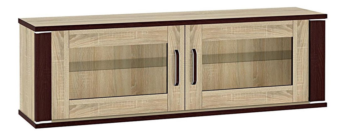 Vitrína na stenu Oliwier 22/S sonoma svetlá