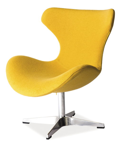 Relaxačné kreslo Felix (žltá)