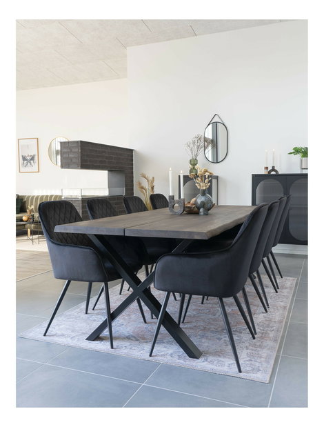 Étkezőszék Heravina 1 (fekete)