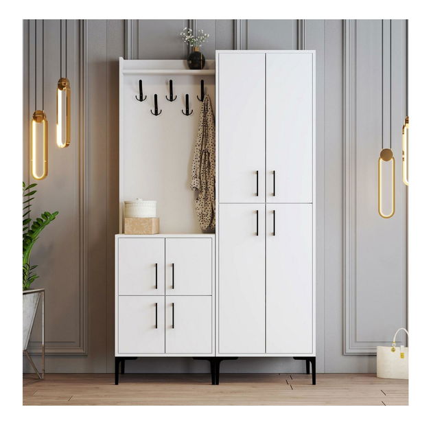 Predsieňová stena Betina BA (biela)