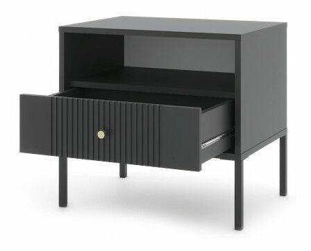 Noptieră Isae 5W (Negru + Auriu)