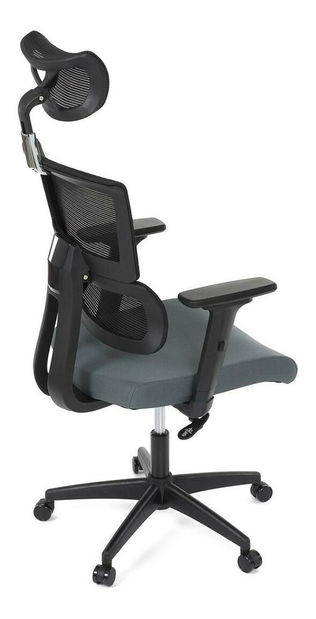 Irodai fotel Kurosadas (szürke + fekete)