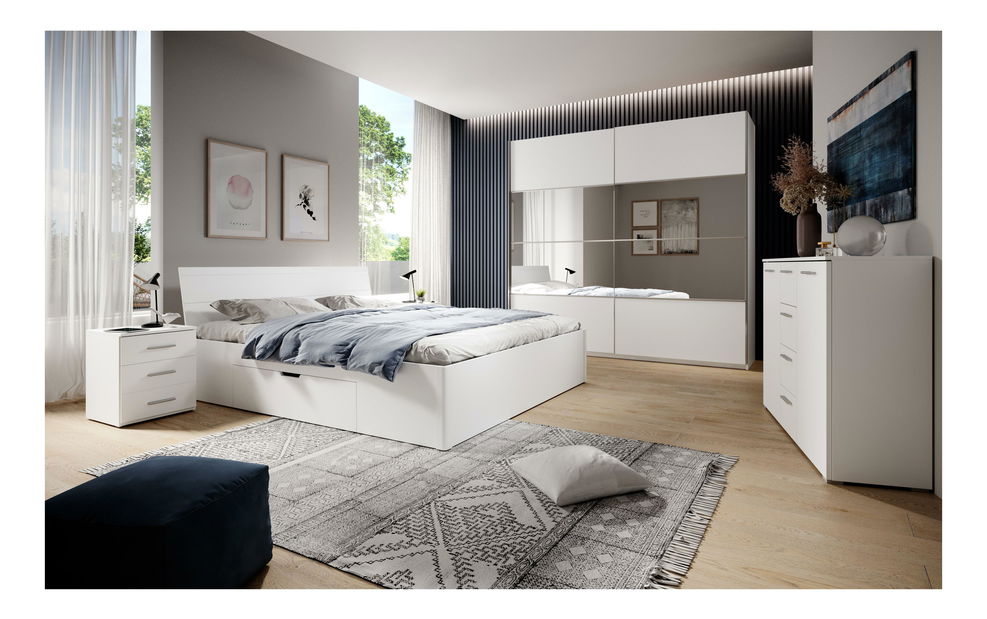 Hálószoba Benson 6 (fehér)