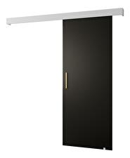 Uși culisante 80 cm Slavdro 1 (negru mat + alb mat)