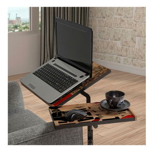 Stalak za notebook Pobenu 1 (atlantski bor + crna)