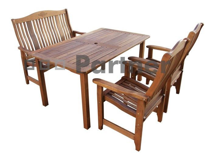 Záhradný nábytok Nashville 1+2+1 (Durian)