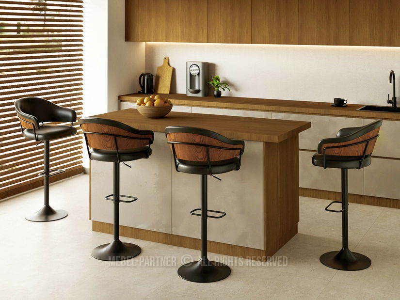 Barska stolica CH69 (grafit + crna)