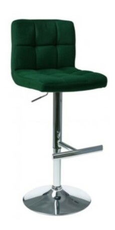 Scaun de bar C-105 (verde închis) *lichidare de stoc