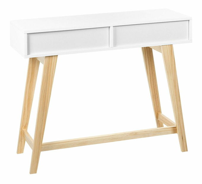 Konzolový stolík Sall (biela)