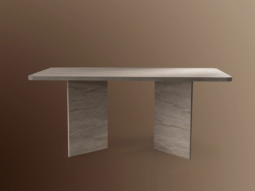 Jedálenský stôl Loftonoso (travertín)