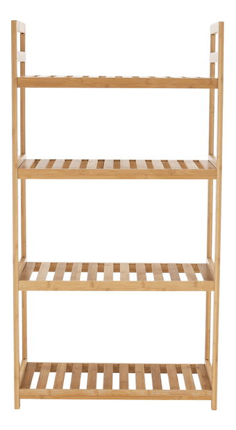 Regál 4-policový Andor TYP 2 (prírodný bambus)
