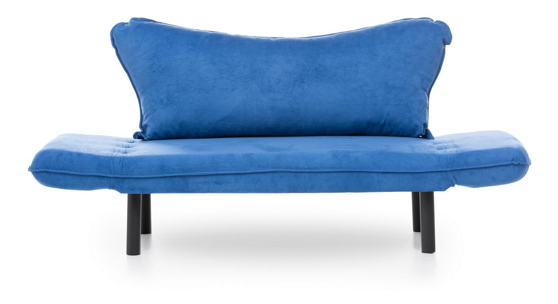 Széthúzható kétszemélyes kanapé Chatty (kék)