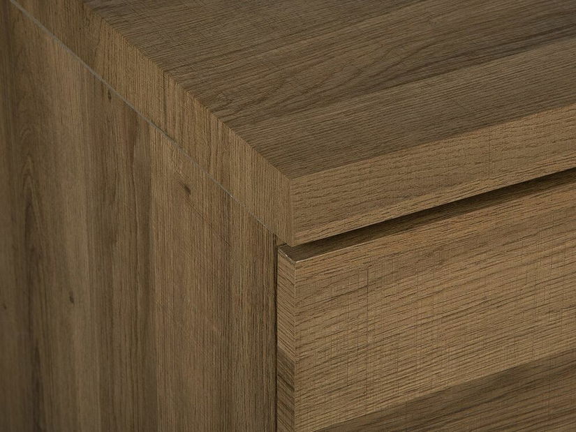 Skrinka Timboon 2D (tmavé drevo)